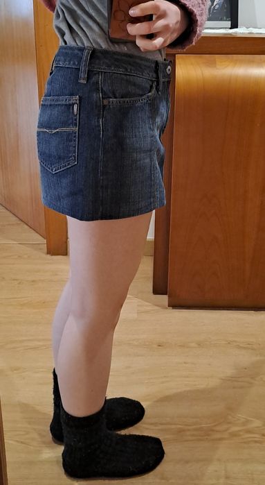 Mini Saia de Ganga: Estilo, Atitude e Versatilidade num Só Look