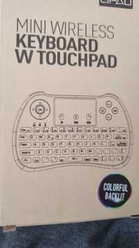 Mini Wireless Keyboard W Touchpad