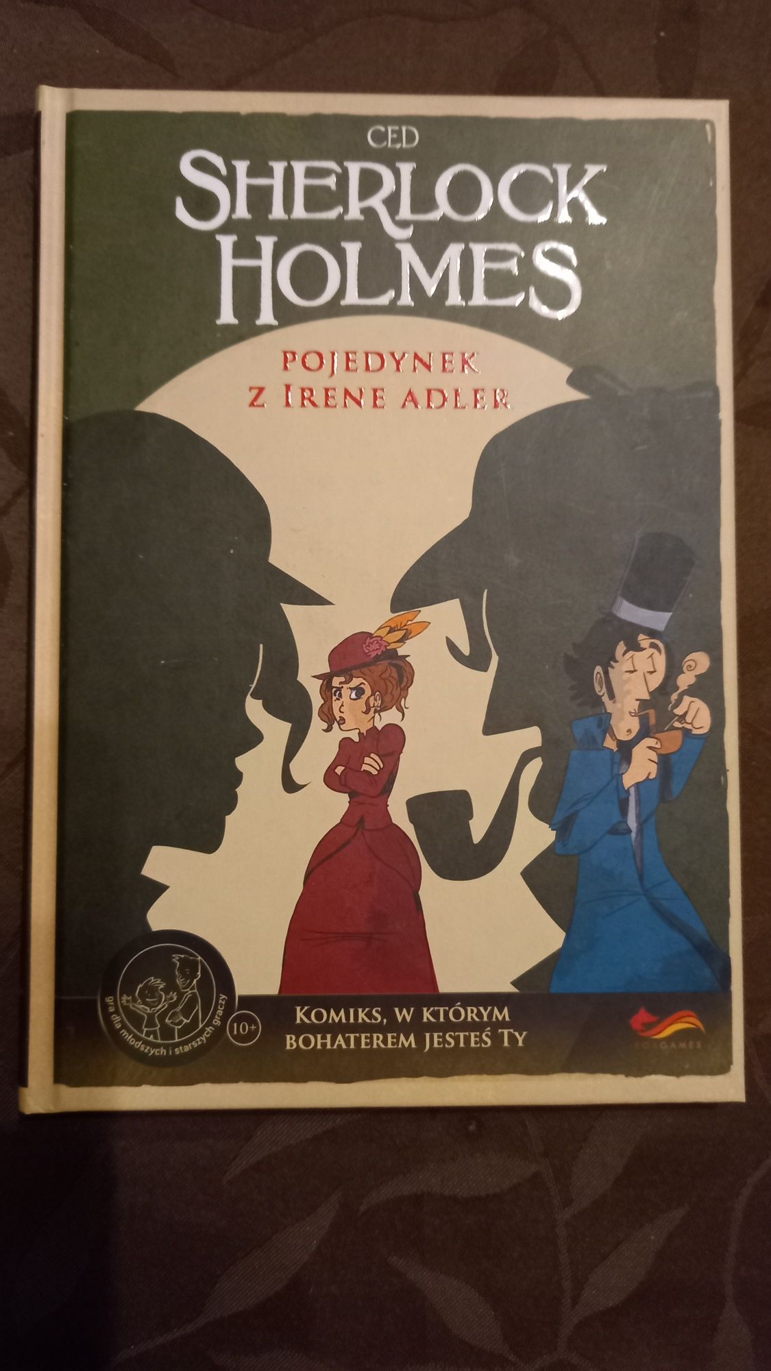 Sherlock Holmes "Pojedynek z Irene Adler" Nowa książka w formie komiks
