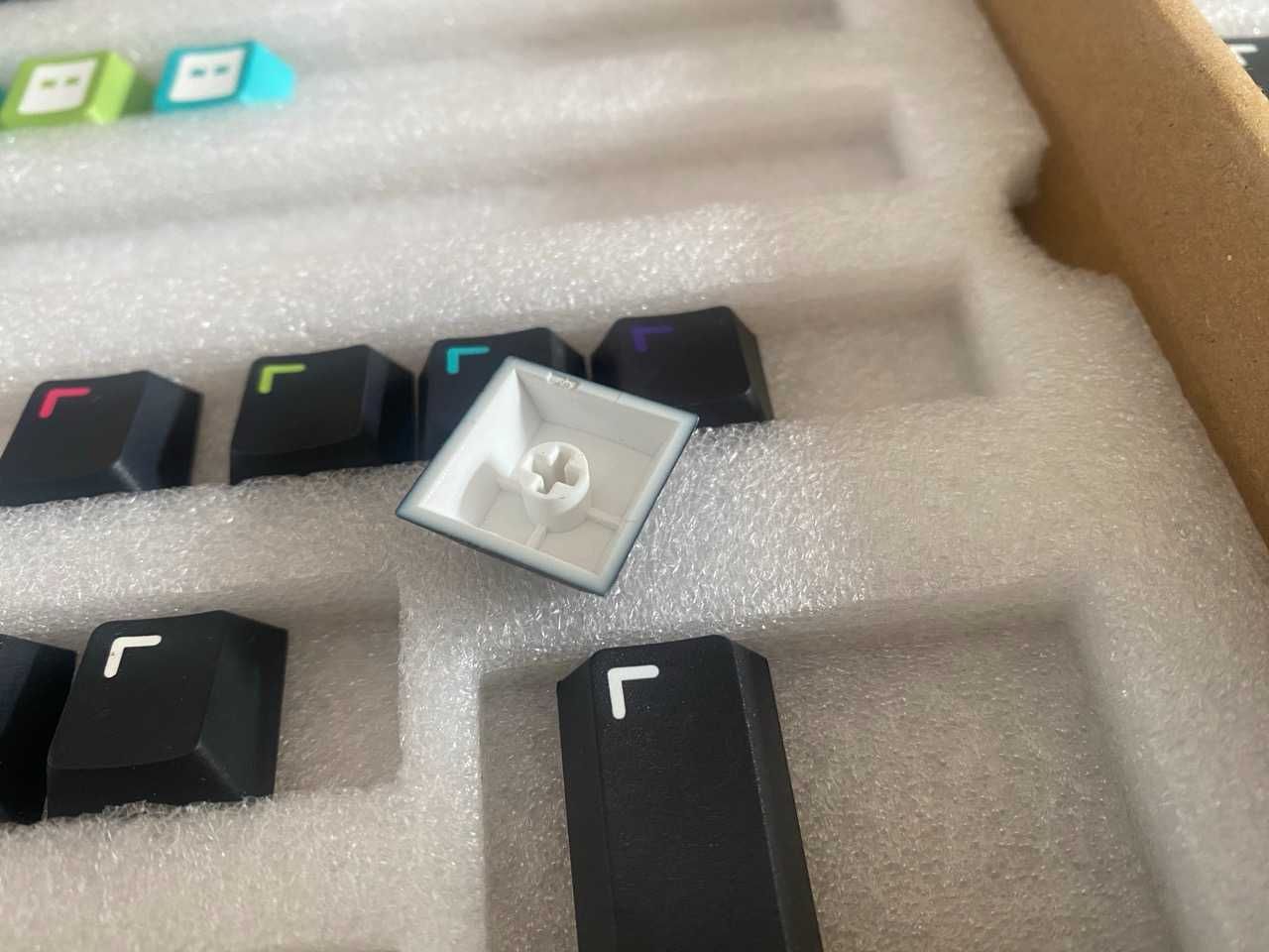 Klawisze Keycaps Pixel PBT Cherry Profile Do Klawiatury Mechanicznej