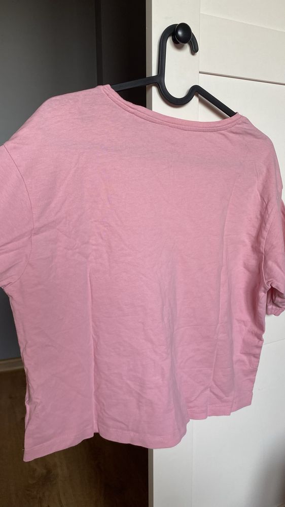 Piżama damska sinsay różowa krótkie spodenki i tshirt