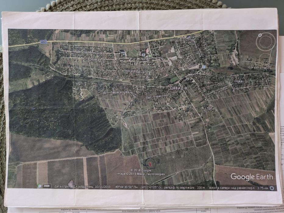Продаж землі в Давидові  терміново