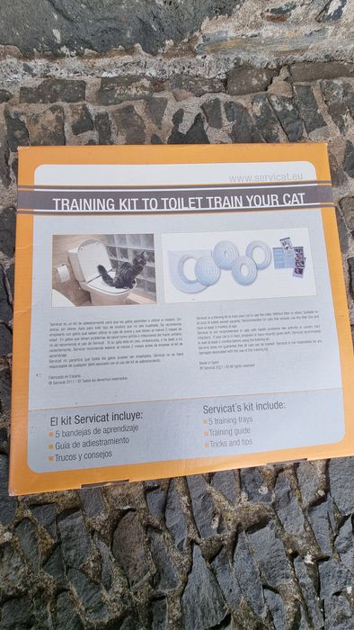 Acessório treino para gatos