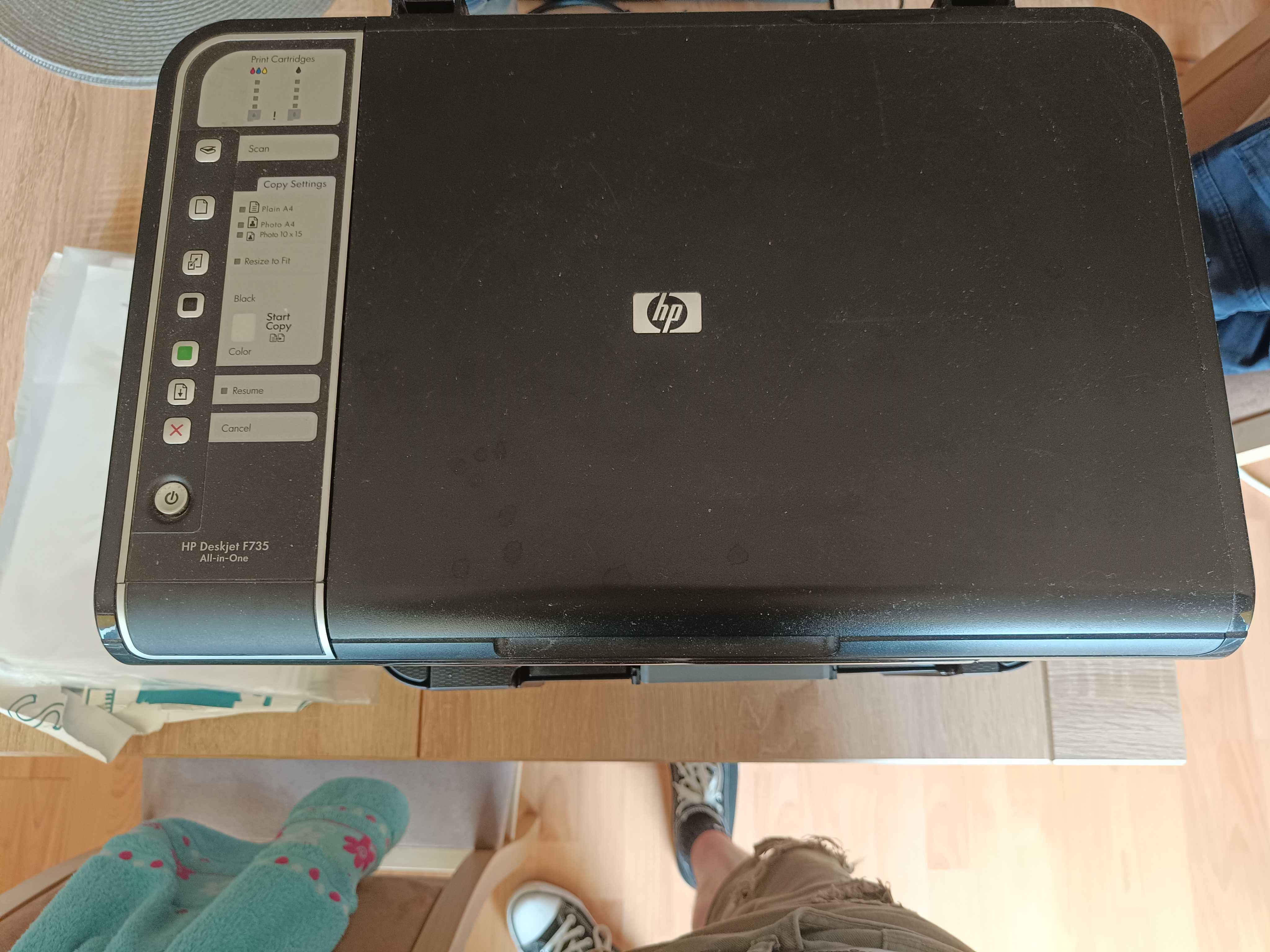 HP Deskjet F735 all-in-one