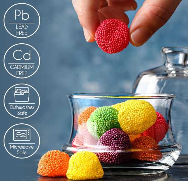 Deserowe miseczki szklane  ( 2 sztuki)  NR.836