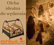 Drewno idealne do wędzenia OLCHA worki 20 KG EKO