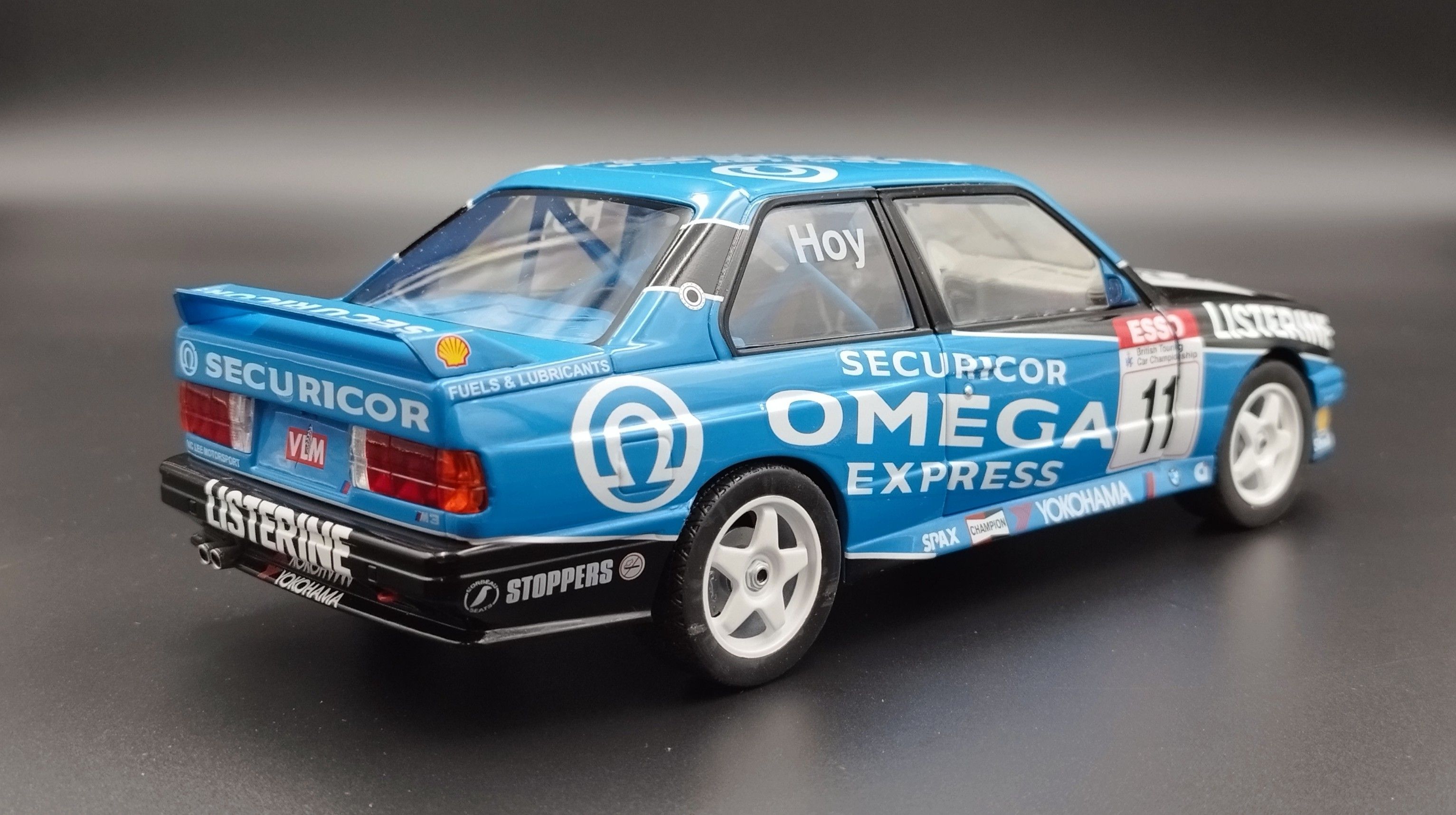 1:18 Solido 1991 BMW M3 (E30)  #11 Will Hoy BTCC Champion model nowy