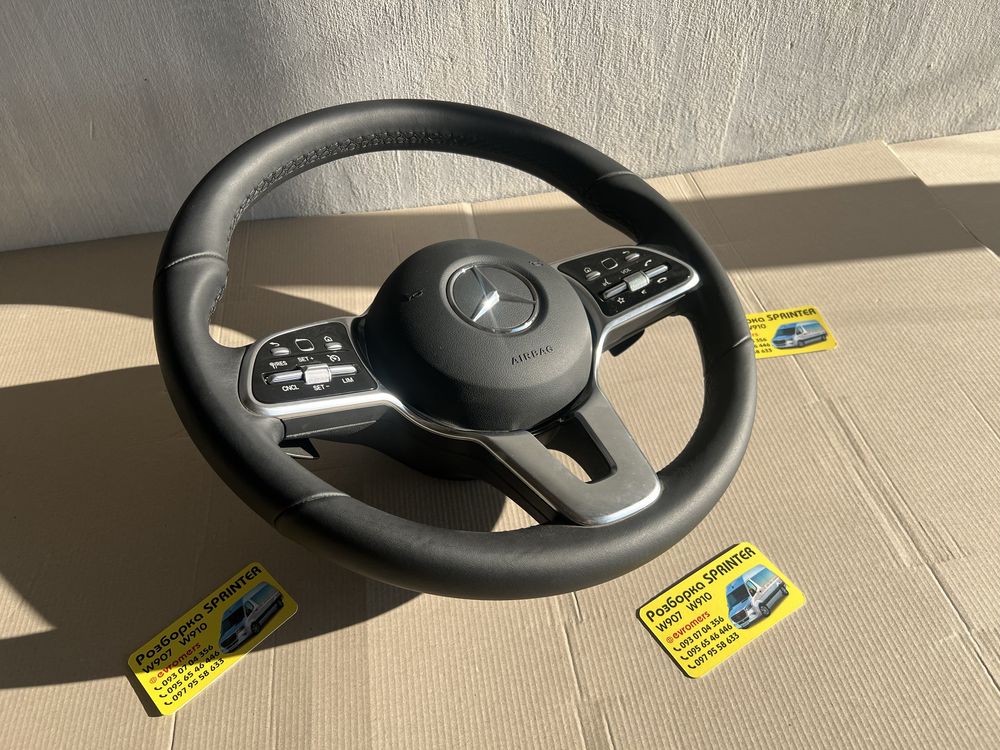 рульове колесо мультируль mercedes sprinter w907 w910 2018-2024