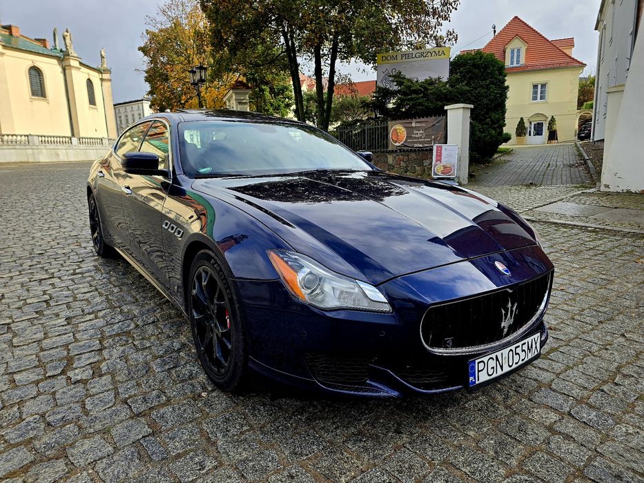 Zamiana Maserati Quattroporte AutomatLedyXenonNaviSzberdachSkoryNapedy