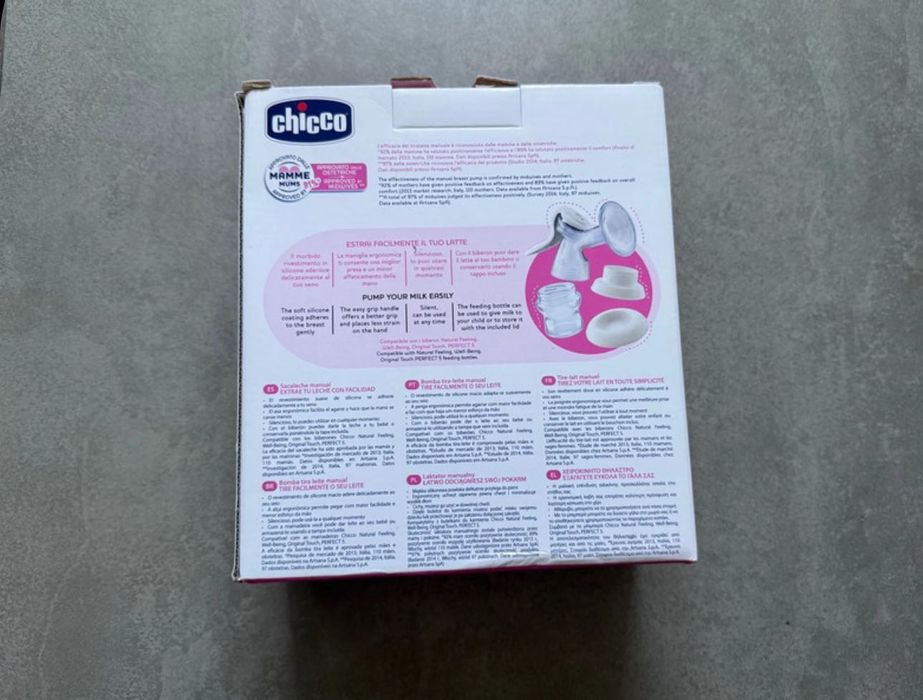 Новий молоковідсмоктувач Chicco Natural Feeling з чеком