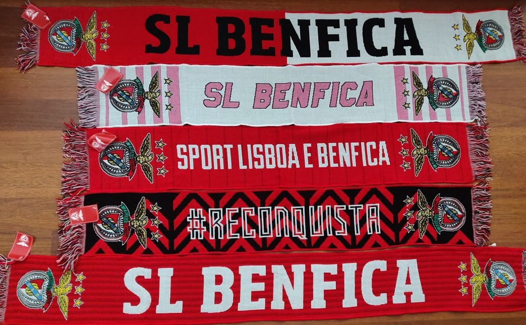 Cachecóis Benfica oficiais