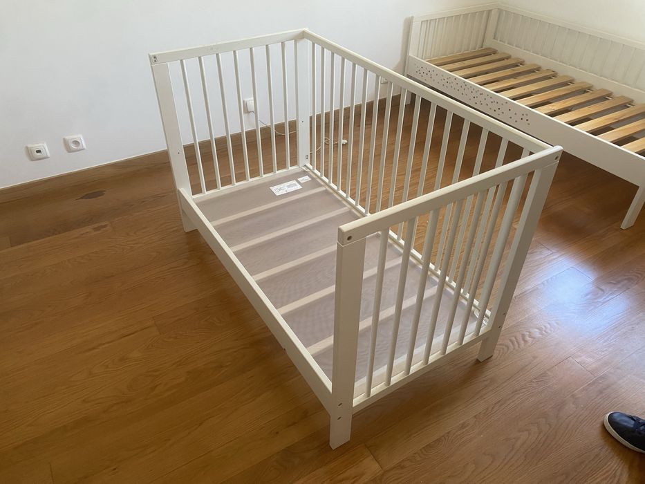 Berço evolutivo Gulliver + colchão de boa qualidade