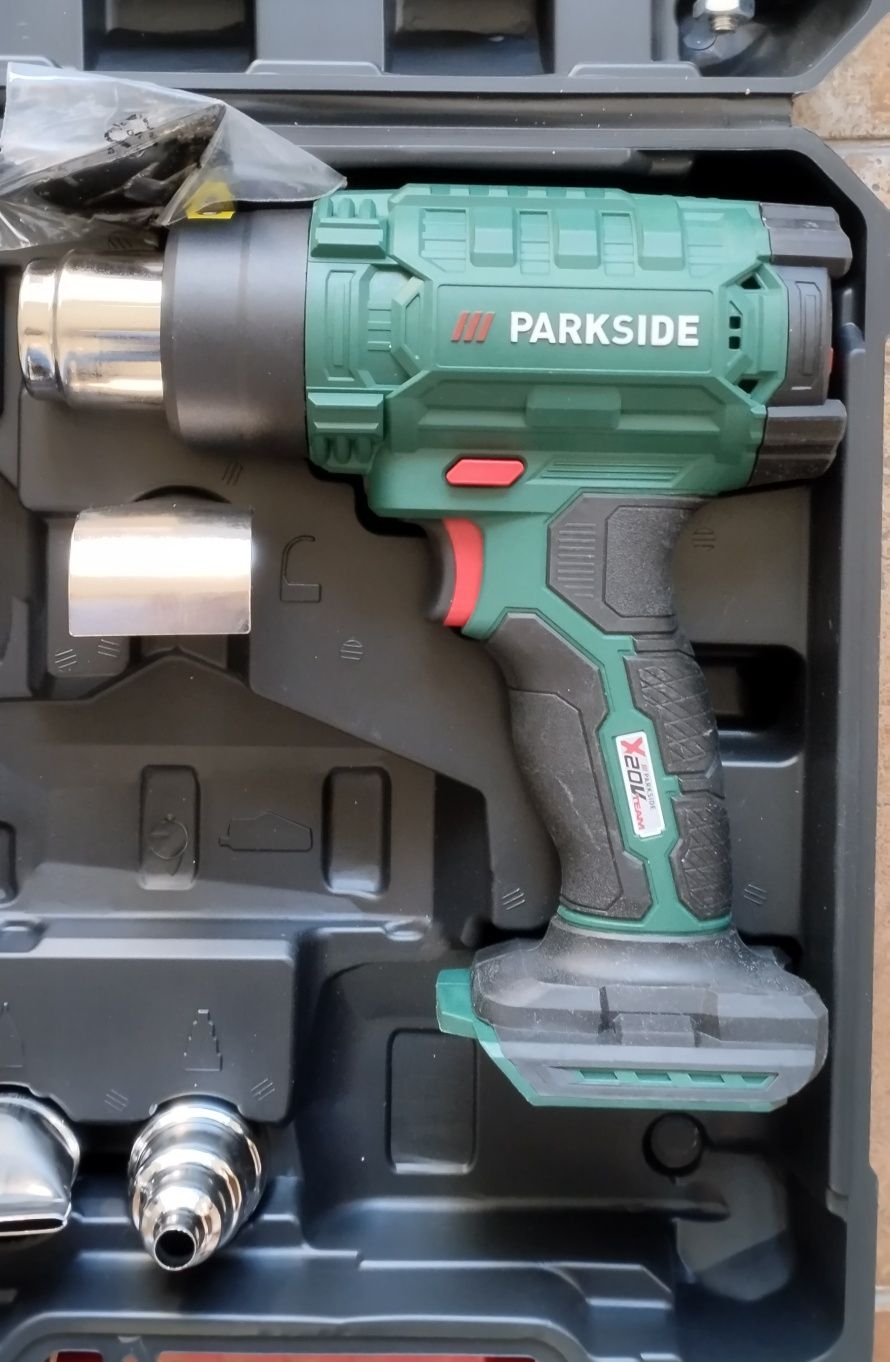 Pistola de ar quente a bateria 20V Parkside
