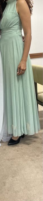 Vestido Verde cerimonia