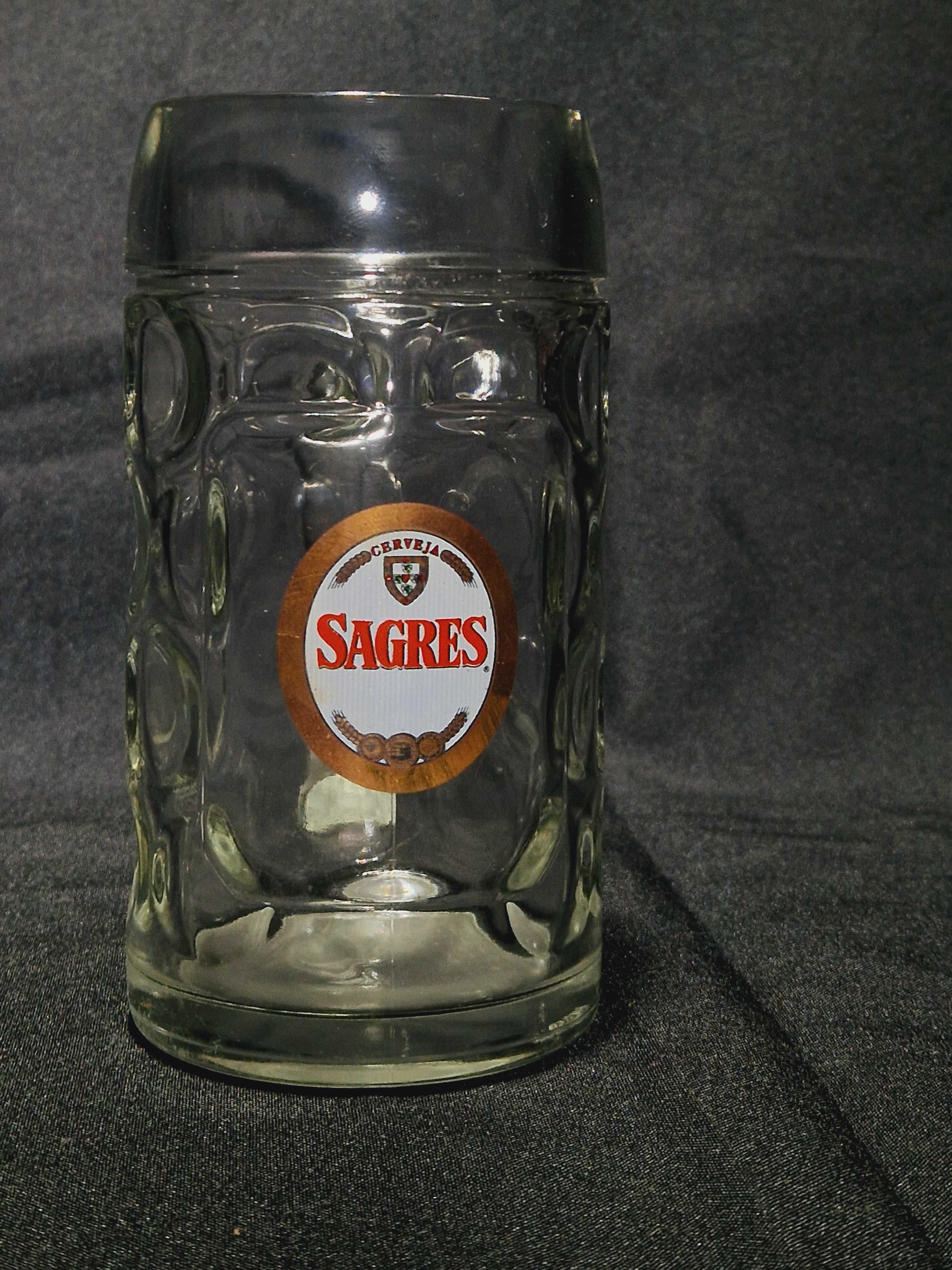 Conjunto 5* Canecas Vintage Sagres