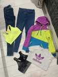 Paka ubrań 4F XS dla nastolatki na 170 cm adidas h&m jeansy