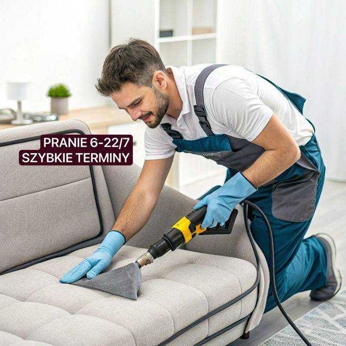 Pranie tapicerki meblowej Czyszczenie dywanów i wykladzin Pranie sofy