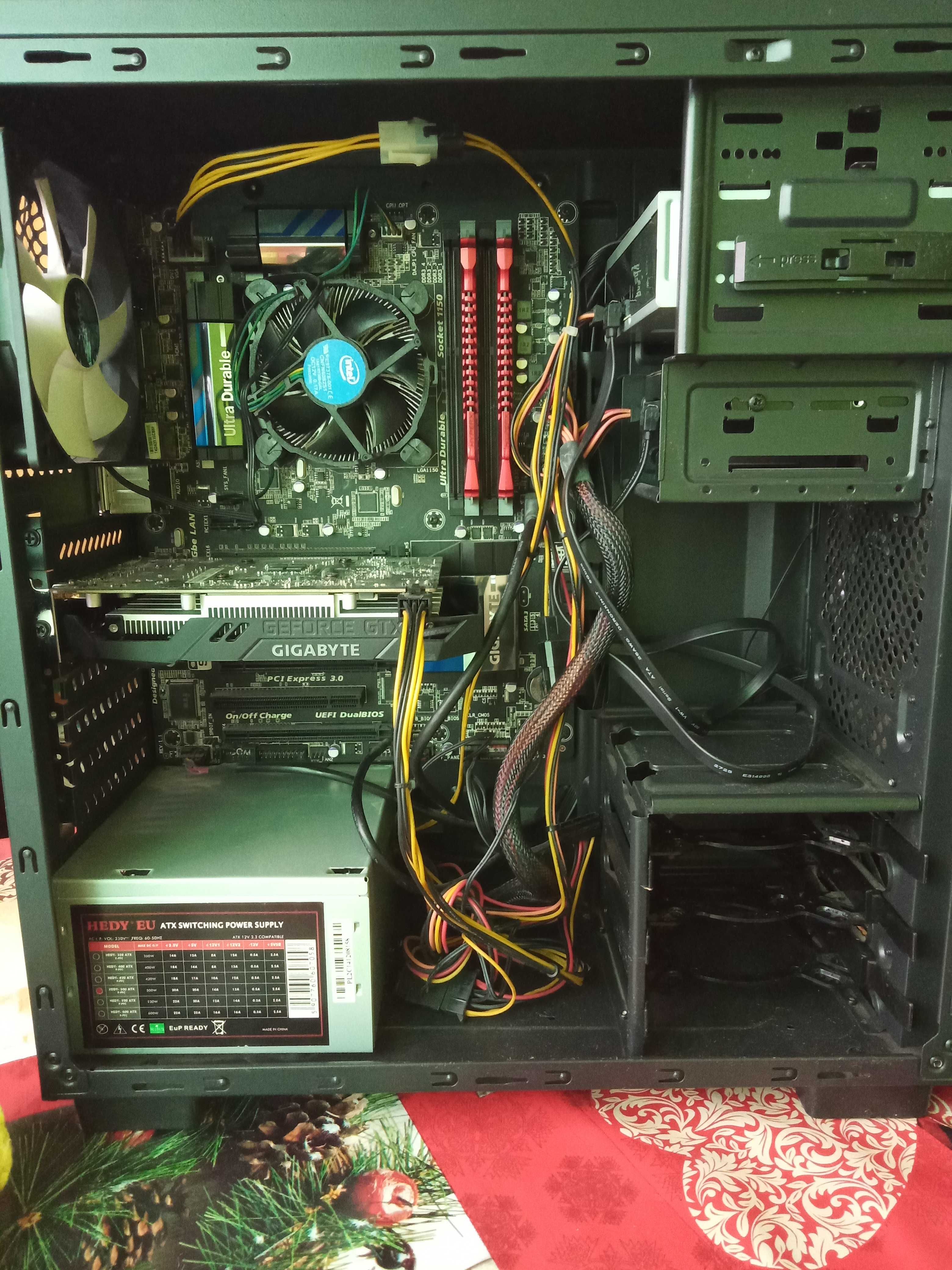 Komputer PC, i5 4460, 16GB RAM, dysk 500GB , Geforce GTX 1650 GIGABYTE