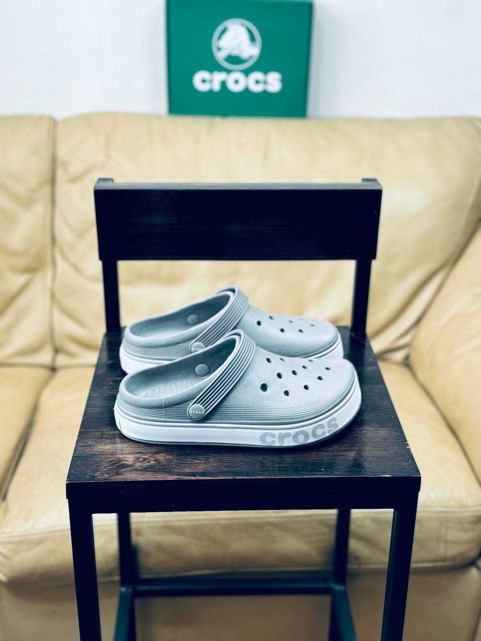 Сабо Crocs мужские Шлепки тапочки кроксы пляжные 36-46 Новинка 2024