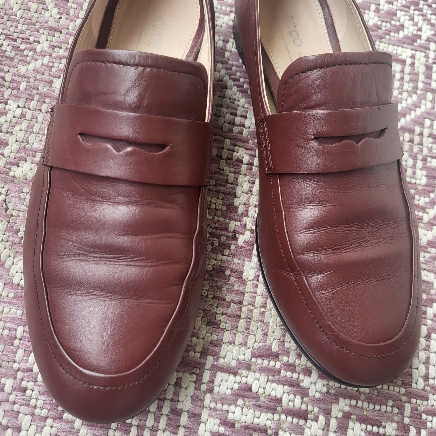 Buty mokasyny Ecco skóra r 36