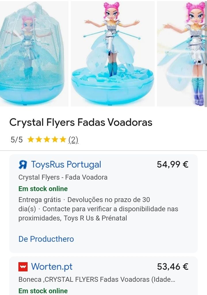 Fada voadora sem uso