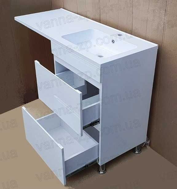 Комплект! Тумба с умывальником со столешницей  под стиральную машину.