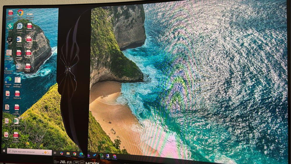 Monitor AOC 27” Peças para reparo