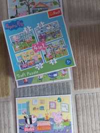 Puzzle 4w1 peppa pig