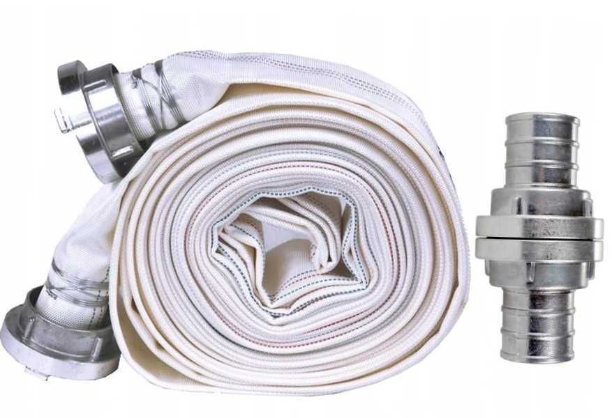WĄŻ strażacki do wody 77mm*20M 3"*20M ZE ZŁĄCZKAMI
