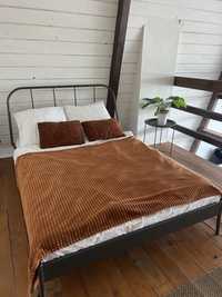 Кровать ikea 140 см серая