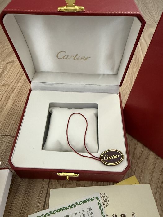 Коробка пакет документи упаковка під годинник Cartier