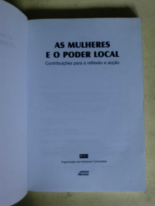 As Mulheres e o Poder Local