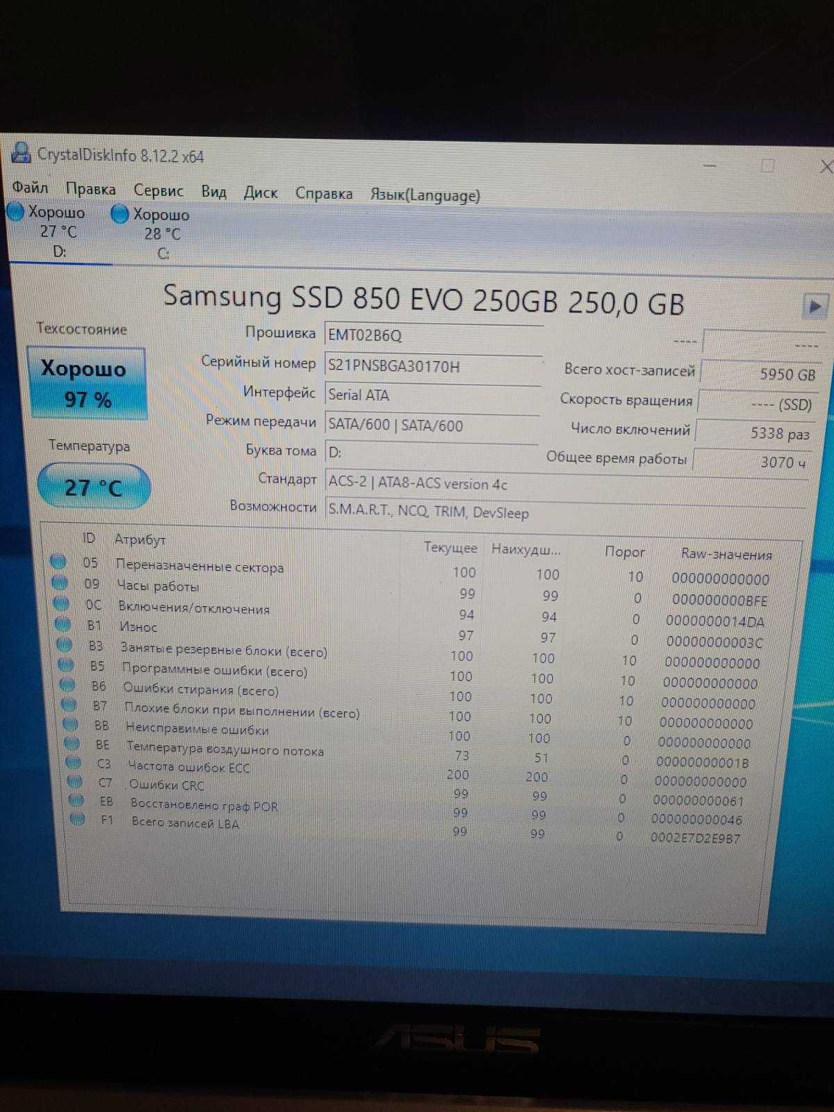 Отличный Ноутбук Asus X750L 17.3 Intel Core i7 4500U 16GB SSD250GB