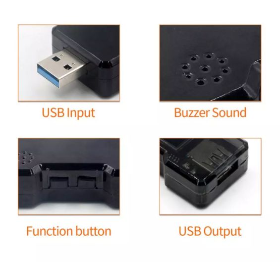 USB Tester - Testador de cabos e dispositivos USB