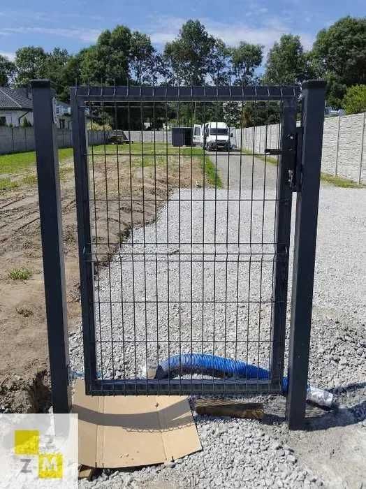 Brama wjazdowa dwuskrzydłowa panelowa 6m 150cm fi 5 -producent