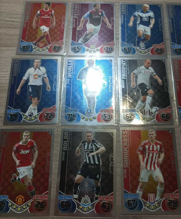 Topps English Premier League 2011 Match Attax Extra Rzadkie Specjalne