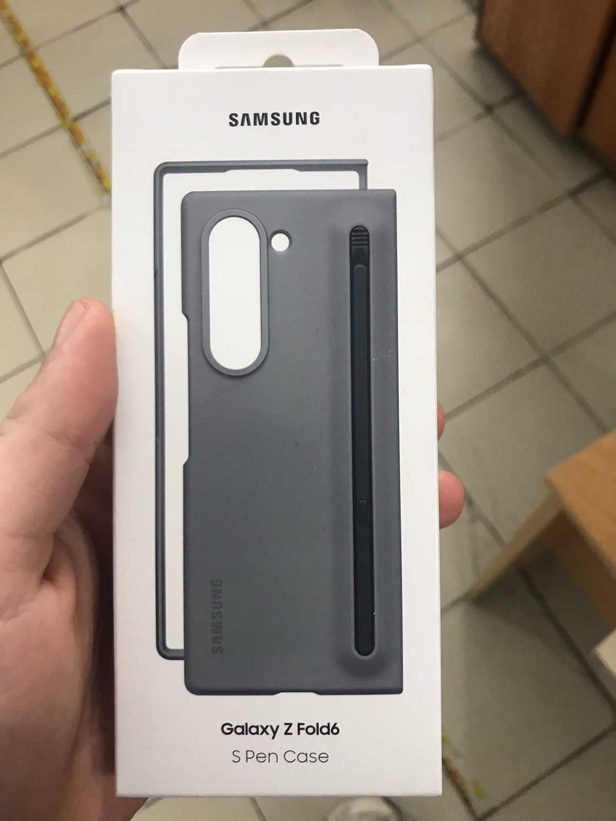 Оригинальные фирменный чехол Samsung Galaxy Z Fold 6 S Pen Case
