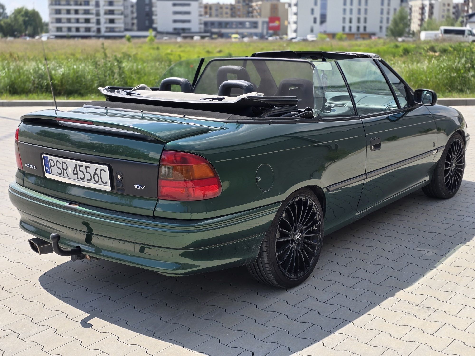 Opel astra F cabrio Bertone alufelgi 17 irmscher niski przebieg