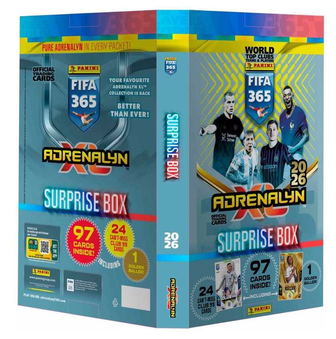 Kalendarz Adwentowy 2026 FIFA SURPRISE BOX karty piłkarskie 97 kart