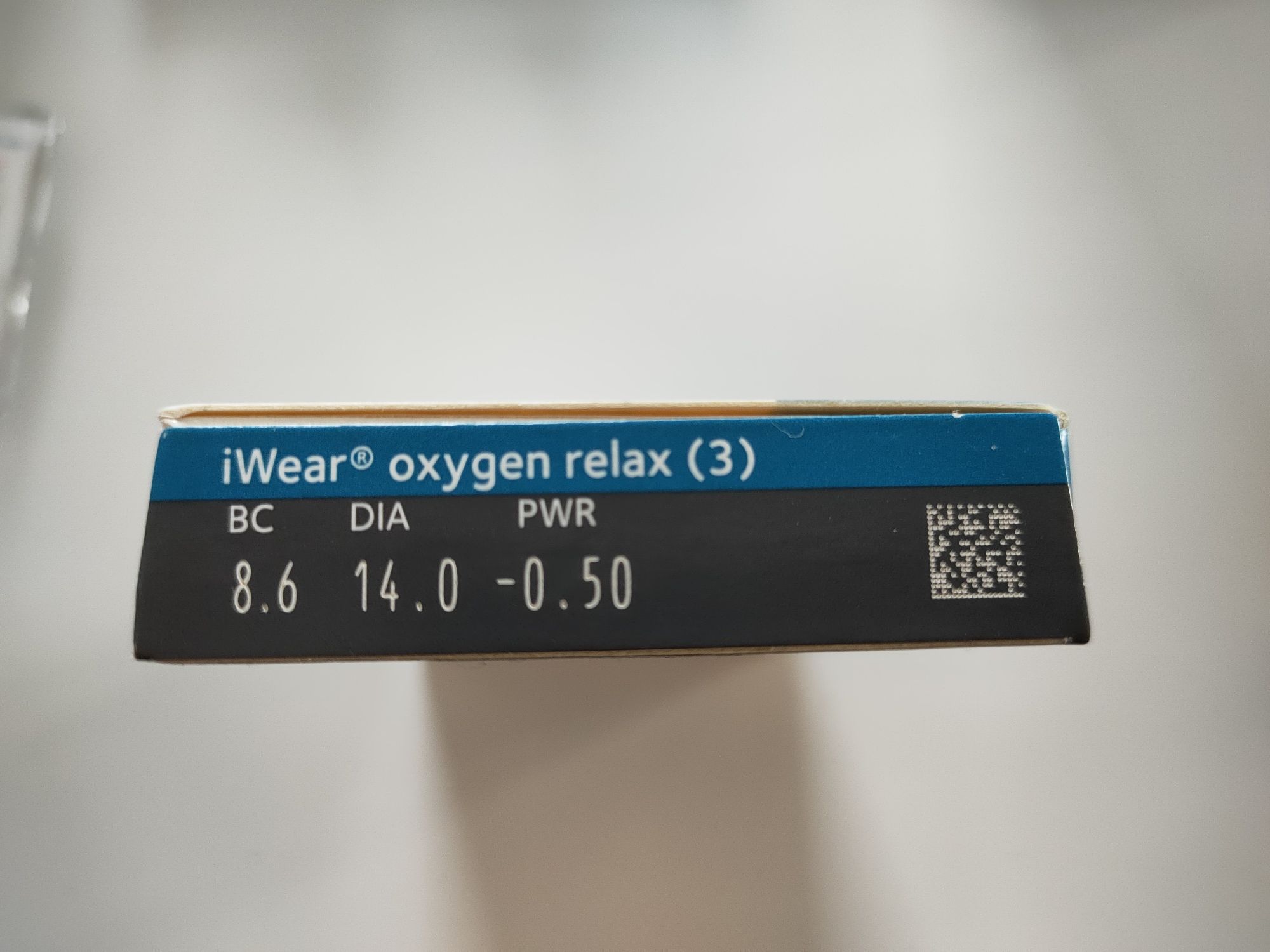 Soczewki iWear oxygen relax -0,50 5 szt.