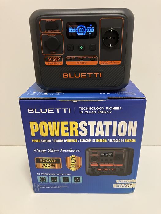 Зарядная станция Bluetti AC50P почти новая