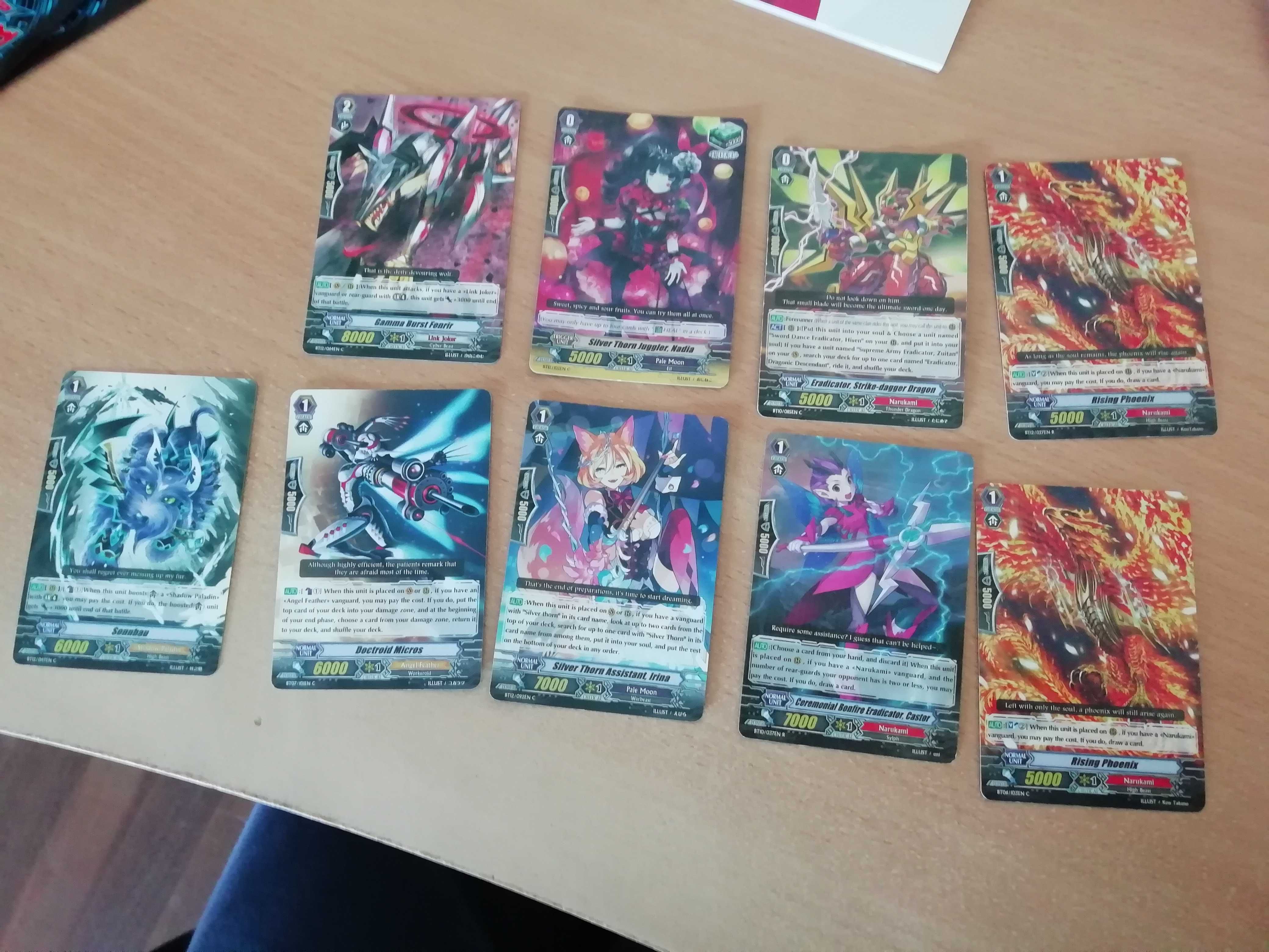 Cartas Crossfight Vanguard