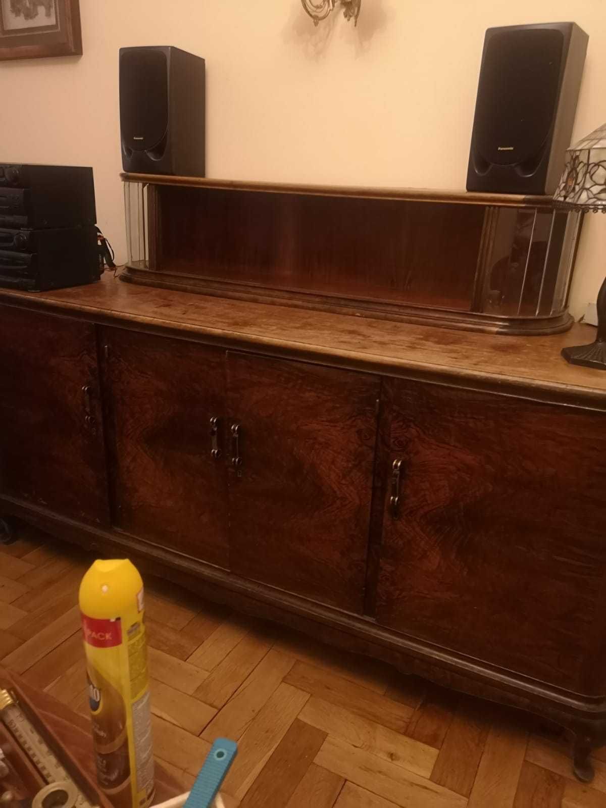 Kredens komoda z nadstawką bufet art deco styl gdański