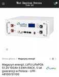 Magazyn energii  LifePO4  5.12 kwh od przedstawiciela LVFU na Polske