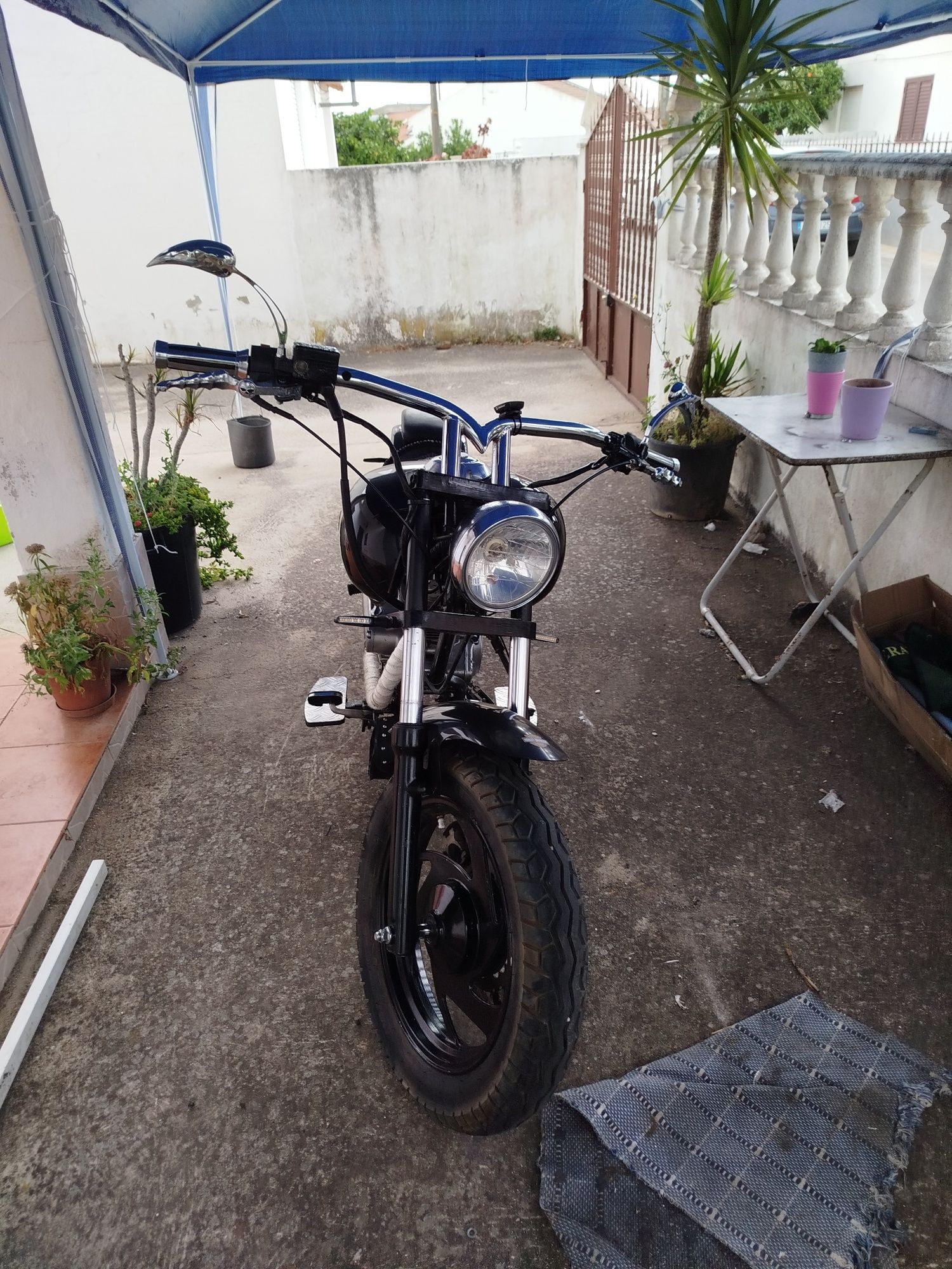 Chopper 125 costumizada