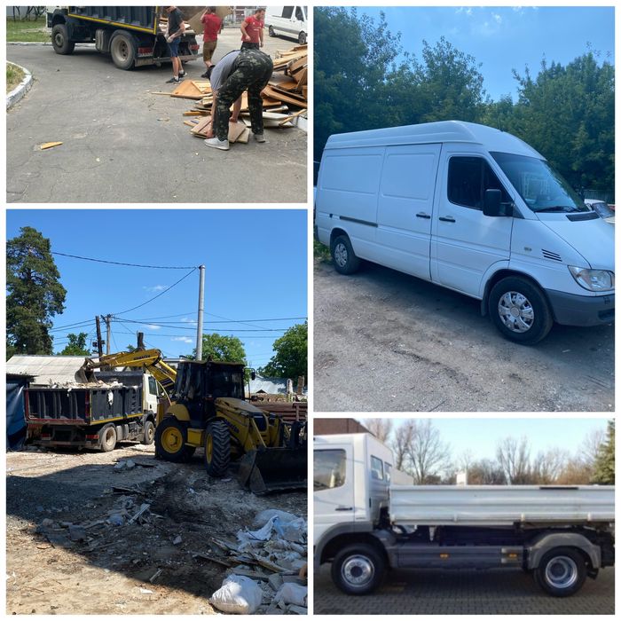 Вивіз будівельного сміття мотлох ґрунт КамАЗ