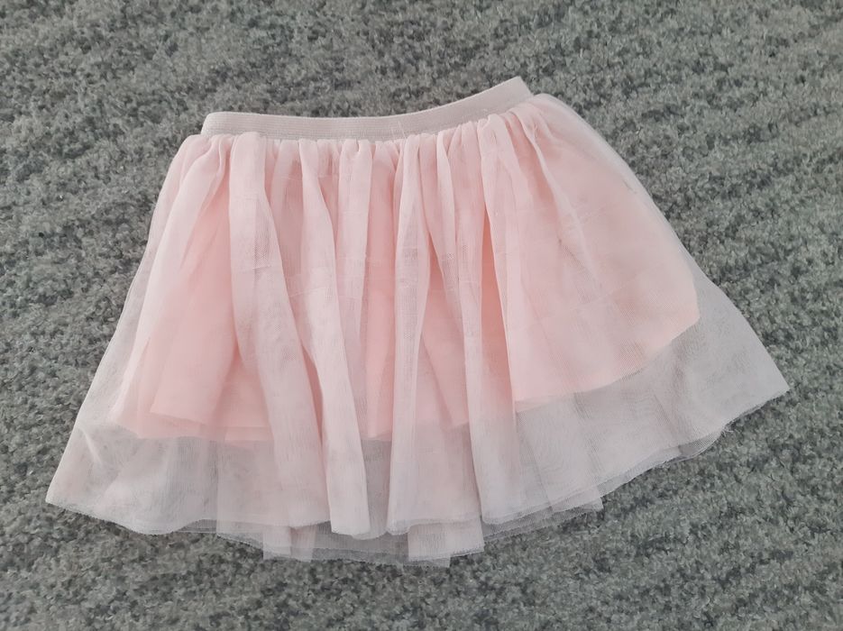 Pepco spódniczka dziewczęca tiulowa baletnica rozmiar 80 pudrowy róż