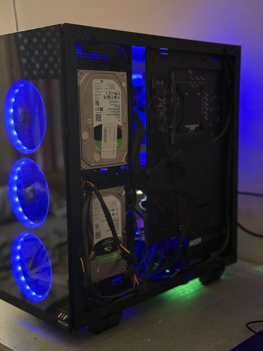 Ігровий ПК rtx2080 I7-8700 ОП 64гб ssd 1TB+250gb Hdd 7Tb