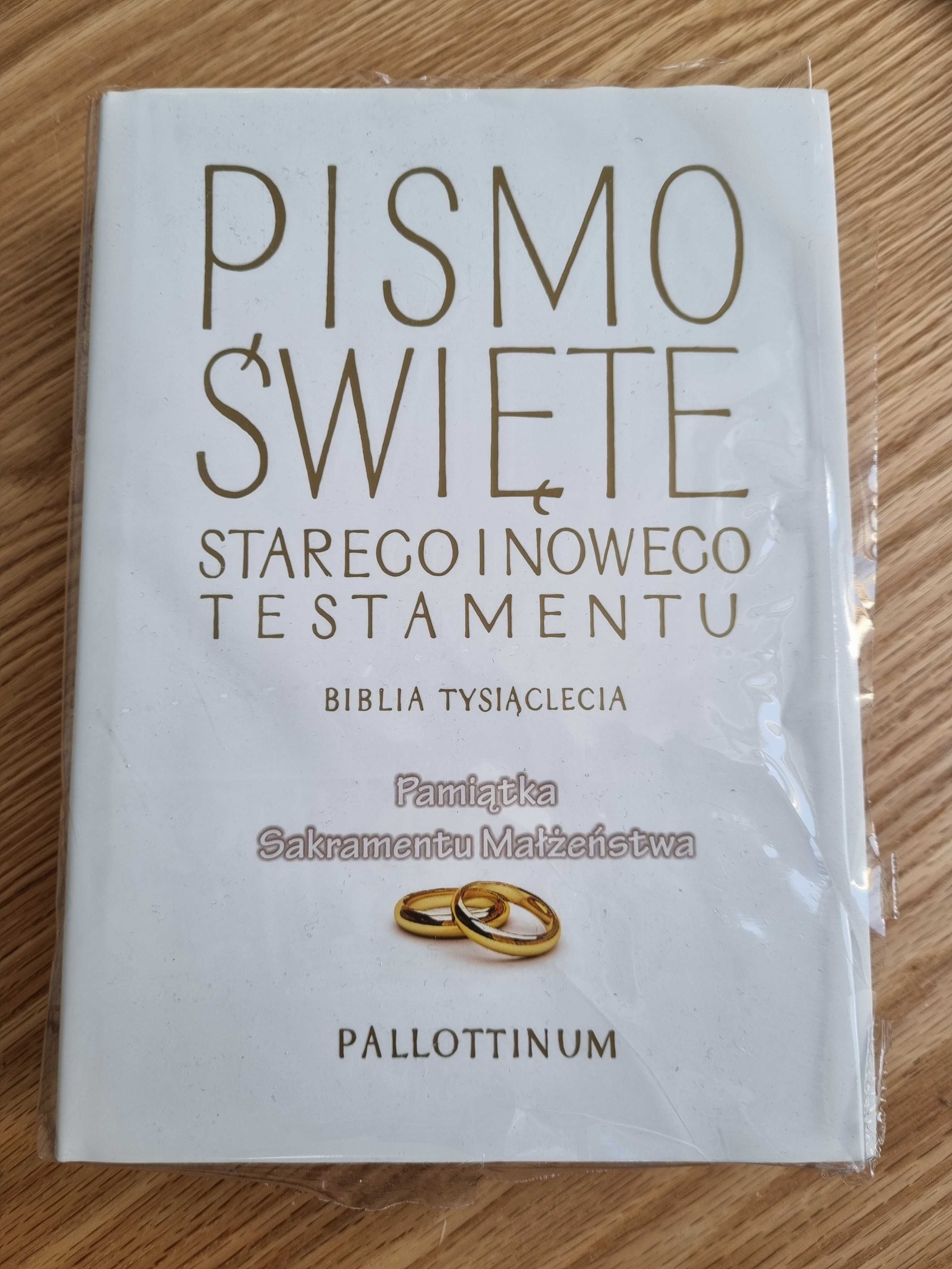 PISMO ŚWIĘTE Biblia Pallottinum pamiątka sakramentu małżeństwa