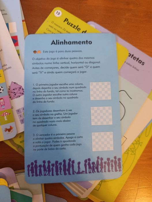 Jogo Didático de 50 cartas